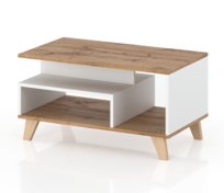 Stolik Kawowy Scandi BIAŁY WOTAN