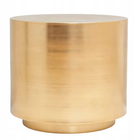 House Doctor House Doctor Złoty Stolik Kawowy Society Of Lifestyle Okrągły