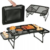 Stolik turystyczny LUARO kempingowy cateringowy składany 87 x 60 x 40 x 27