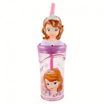 Stor, Jej wysokość Zosia, Kubek ze słomką 3D, 360 ml - Stor