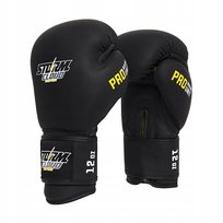 StormCloud Rękawice bokserskie Boxing Pro Czarne 12oz
