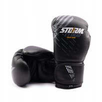StormCloud Rękawice bokserskie Lynx Czarno-Szare 14oz