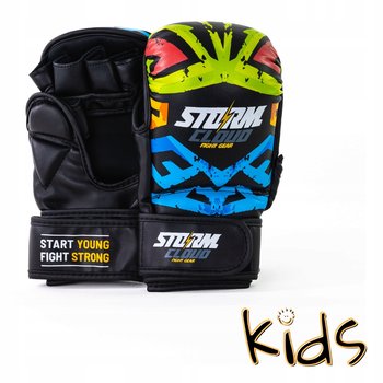 StormCloud Rękawice do MMA dla Dzieci Lynx Aztech Special Edition Junior M - Storm Cloud