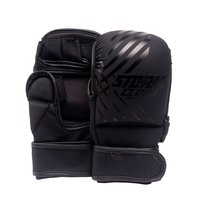 StormCloud Rękawice do MMA Lynx Sparingowe Czarno-Czarne 7oz XXL