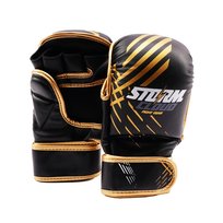 StormCloud Rękawice do MMA Lynx Sparingowe Czarno-Złote 7oz XL Storm Cloud