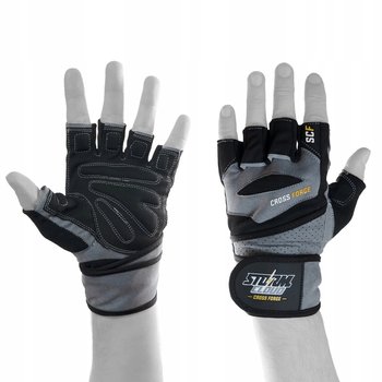 StormCloud Rękawiczki treningowe na siłownię FG-2 Czarne/Szare S