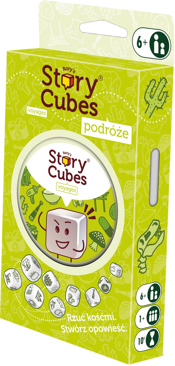 Story Cubes, Gra Edukacyjna Podróże 77145, Rebel