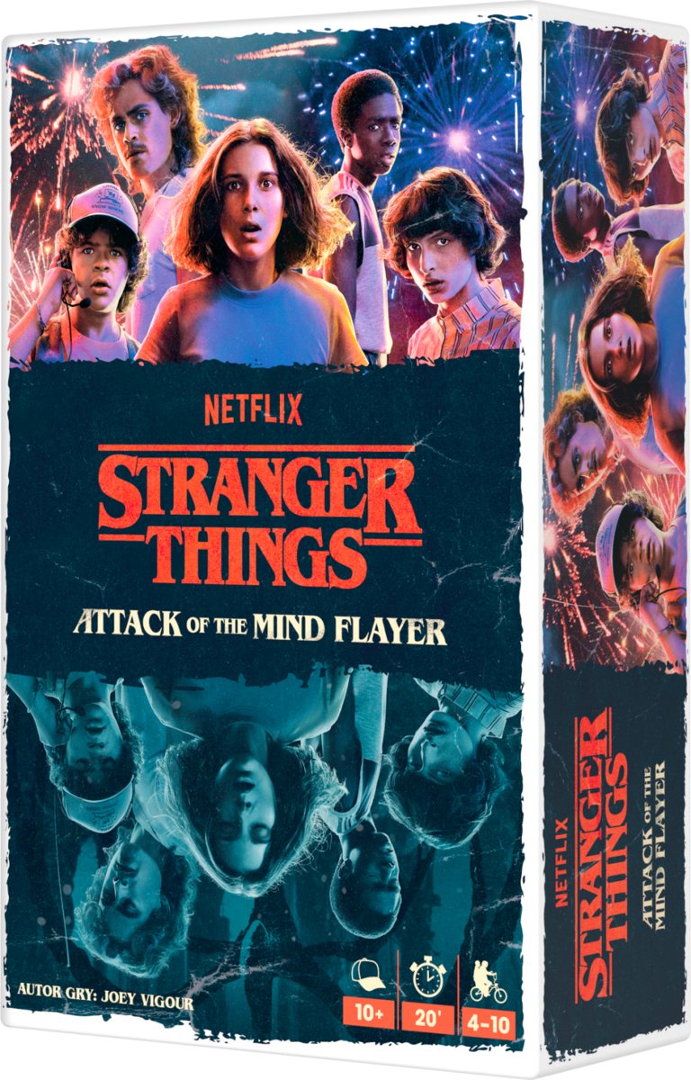 Stranger Things: Attack of The Mind Flyer (edycja polska) gra planszowa Rebel