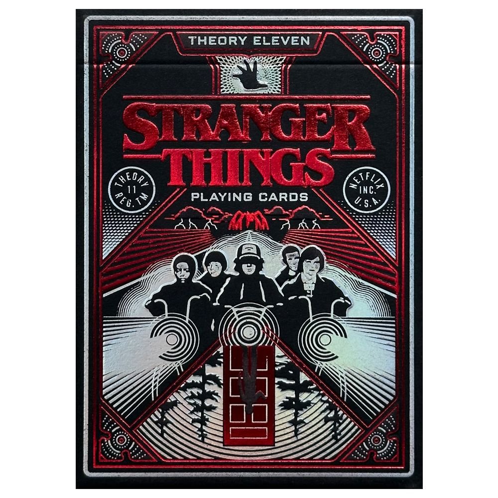 Stranger Things, karty klasyczne, Theory11