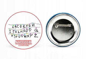 Stranger Things Logo przypinka pin button znaczek - Atram
