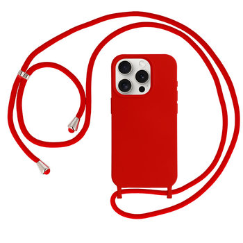 Strap Silicone Case do Iphone 13/14 wzór 1 czerwony - producent niezdefiniowany