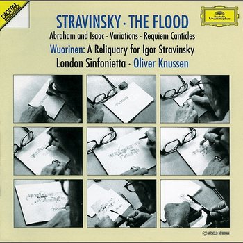 Stravinsky: The Flood; Abraham and Isaac; Variations; Requiem Canticles / Wuorinen: A Reliquary for Igor Stravinsky - Susan Bickley, David Wilson-Johnson, Stephen Richardson, Peter Hall, Lucy Shelton, Bernard Jacobson, Michael Berkeley, London Sinfonietta, Oliver Knussen