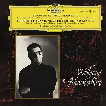 Stravinsky: Violin Concerto; Violin Sonata No. 2 - Wolfgang Schneiderhan, Carl Seemann, Berliner Philharmoniker, Karel Ančerl