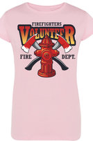 Strażacki T-shirt Fire Dept. Damski Nadruk R.L