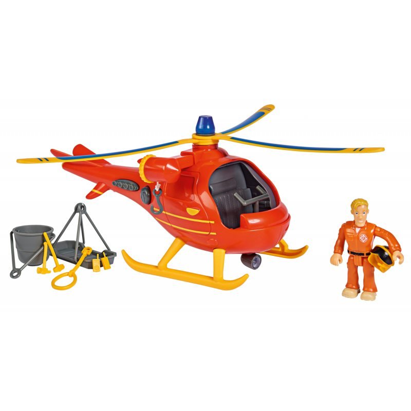 Фото - Машинка Simba Strażak Sam, helikopter ratowniczy z figurką 
