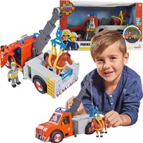 Strażak Sam Wóz strażacki Phoenix z figurką Sama i koniem