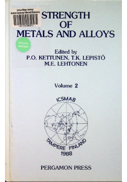 Strength of metals and alloys - Pergamon Press | Książka w Empik