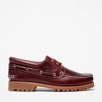 stringate uomo timberland tb0500096481 - authentics 3 eye burgundy Inna marka