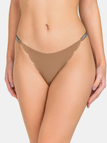 Stringi damskie brązowy S