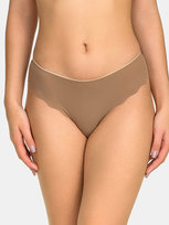 Stringi damskie brązowy S