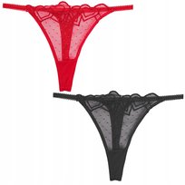 STRINGI DAMSKIE KORONKOWE SEKSOWNE KOMFORTOWE ELEGANCKIE MORAJ XL