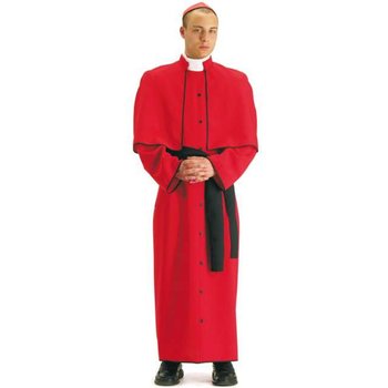 Strój dla dorosłych "Kardynał Joseph", rozmiar XL - Carnival Toys