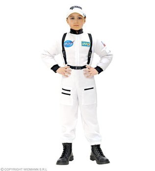 Strój dla dzieci, astronauta, rozmiar 128 - Widmann