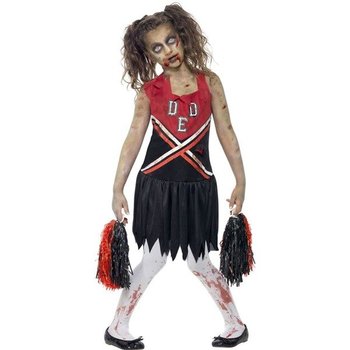 Strój dla dzieci, Cheerleaderka Zombie, rozmiar 158 - Smiffys
