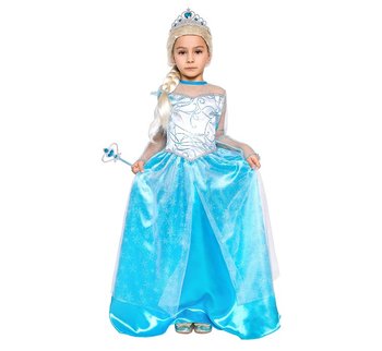 Strój dla dzieci, Elsa, rozmiar 120/130 cm - GoDan