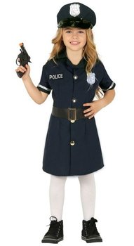 Strój dla dzieci, policjantka, rozmiar 128 - Guirca