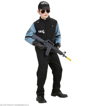 Strój dla dzieci, SWAT komandos, rozmiar 128 - Widmann