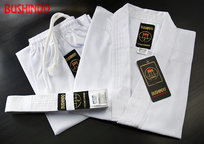 STRÓJ DO KARATE BUSHINDO r.0/130cm Materiał: 65% poliester, 35% bawełna 3029MX Bushindo