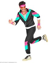 Strój Dres lata 70 80 Disco Sportowiec Przebranie Karnawał Dresiarz M Widmann