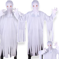 Strój Duch Kostium dla Dzieci Duszek Maska Roz. 110-120 Przebranie na Bal
