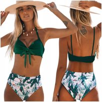 Strój Kąpielowy Dwuczęściowy Bikini Boho, Wyszczuplający, Rozmiar XXL Inna marka