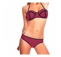 Strój kąpielowy dwuczęściowy różowy kostium bikini damski plaża L Sapphire