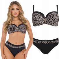 Strój kąpielowy dwuczęściowy usztywniany push-up SELF 730 Luxe 2 38D/M 70D Self
