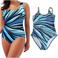 Strój Kąpielowy Jednoczęściowy, Wyszczuplający Plus Size, Rozmiar XXL Inna marka