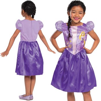 Strój karnawałowy Disney dla dziewczynki Roszpunka kostium przebranie 110-122 cm (4-6 lat) - GoDan