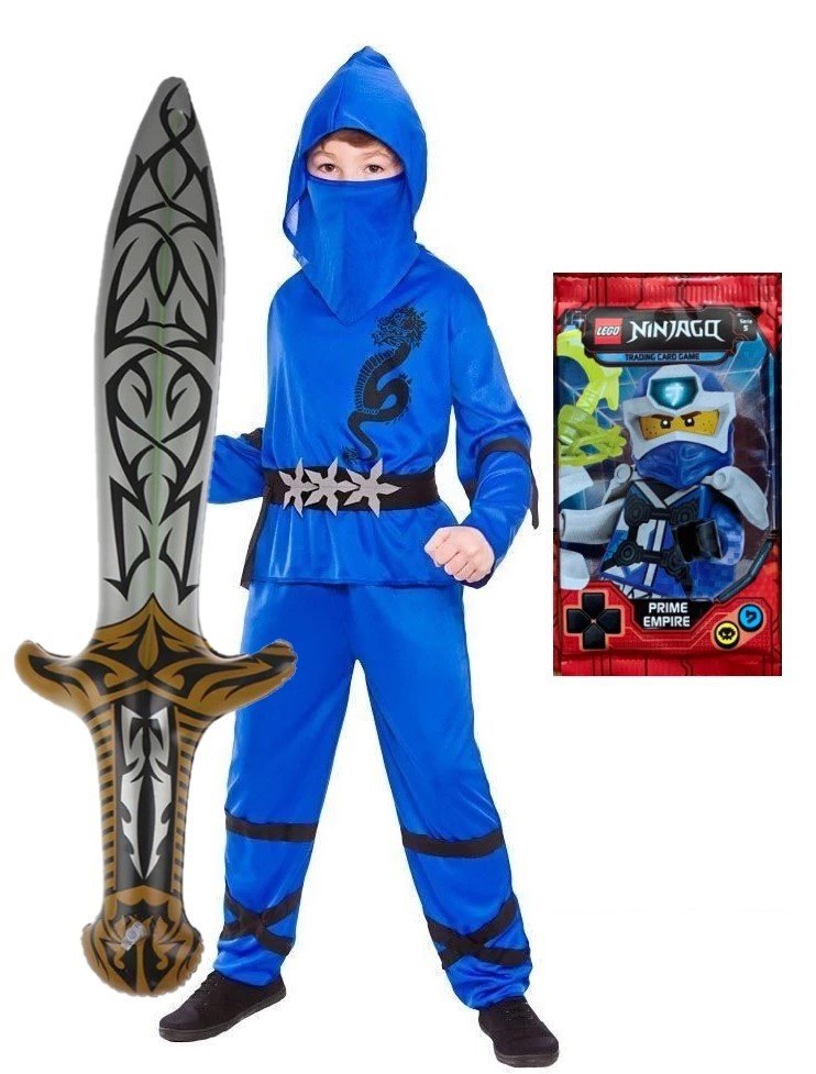 Str J Kostium Przebranie Ninja Karty Lego Ninjago Miecz L