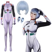 STRÓJ KOSTIUM REI AYANAMI ANIME COSPLAY SKIN PRZEBRANIE KONWENT 152/158