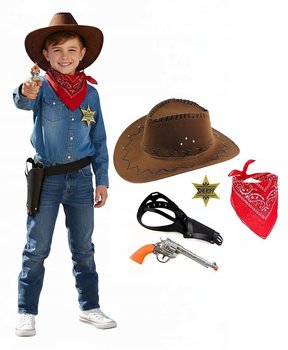 Strój Kowboj Przebranie Kowbojskie dla Chłopca Strój Kowboj Dziecka Szeryf - Inna marka