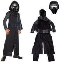 Strój KYLO REN Kostium + maska STAR WARS GWIEZDNE WOJNY rozmiar L - 134-146