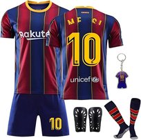 Strój Piłkarski Messi 10 Barcelona Komplet Piłkarski dla Dziecka 130-140 cm