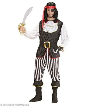 Strój pirat Jack Sparrow, rozmiar s
