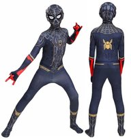 Strój Przebranie Kostium Spiderman Black 128/134