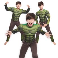 STRÓJ PRZEBRANIE MUTANT KOSTIUM SUPERBOHATER NA BAL KARNAWAŁ 122 128