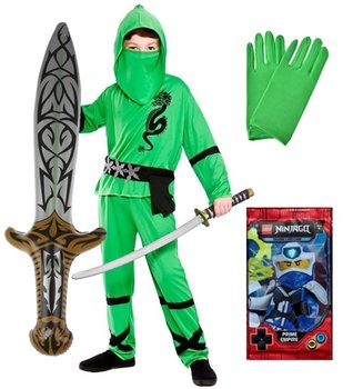 Strój Przebranie Ninja Karty Ninjago Miecz,Hopki - Hopki