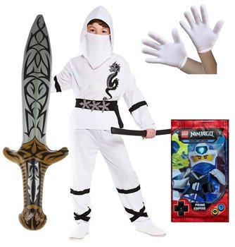 Strój Przebranie Ninja Karty Ninjago Miecz M,Hopki - Hopki