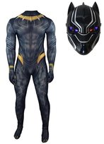 STRÓJ PRZEBRANIE PANTERA SUPERBOHATER MASKA SKIN COSPLAY NA BAL 164 170